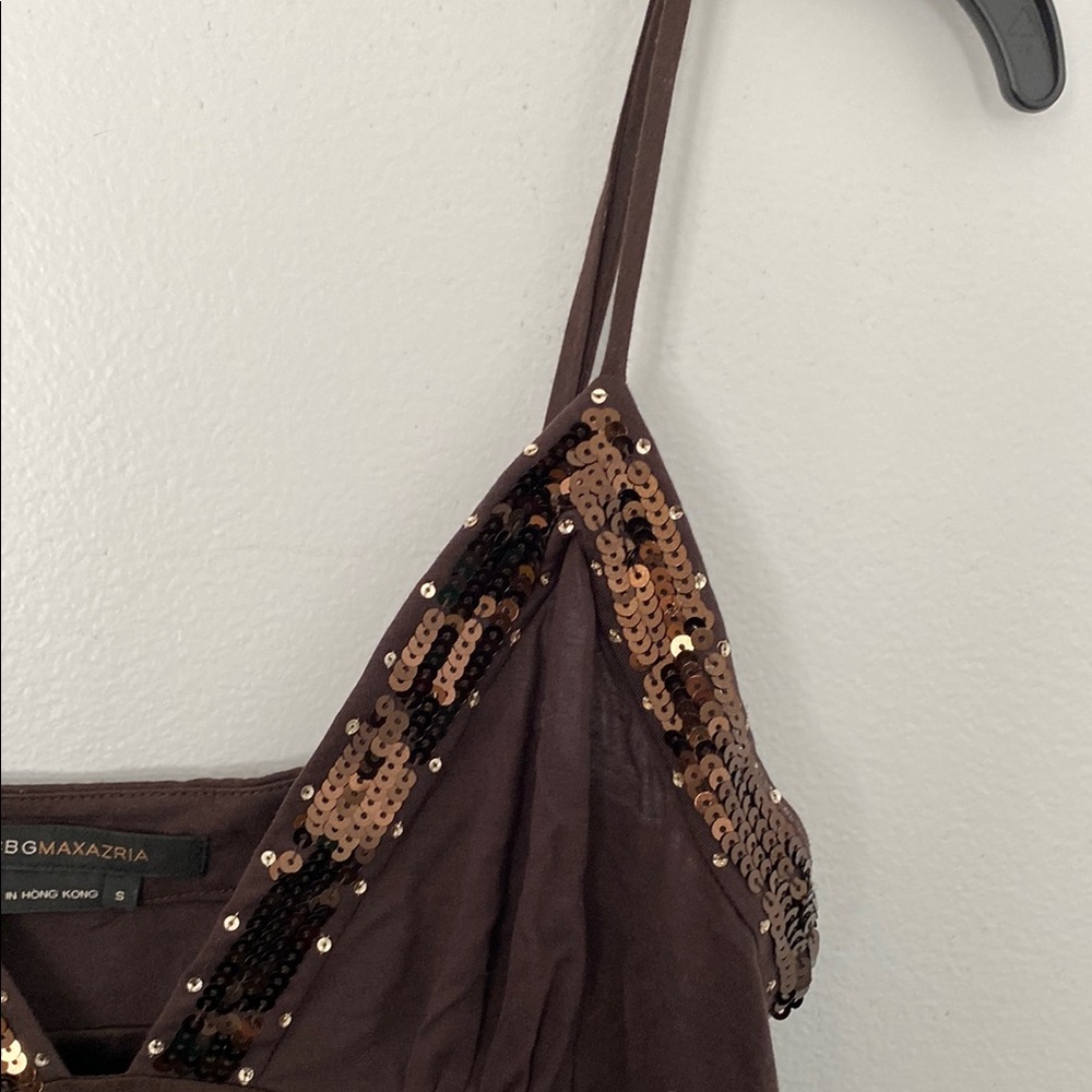 BCBGMaxAzria Sequin Women's Top - Picture 3 of 4